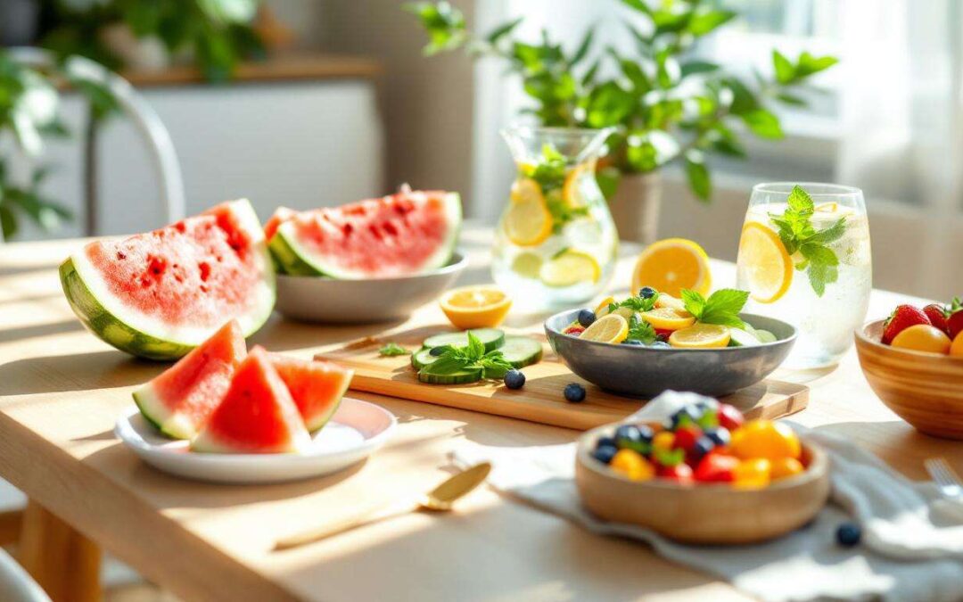 Canicule : les aliments à privilégier pour rester au frais (et en forme !)