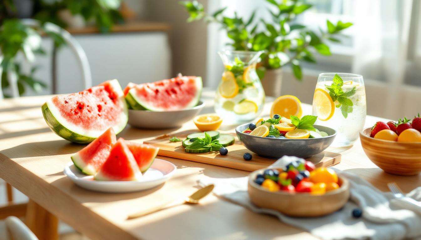 Canicule : quels aliments privilégier ?