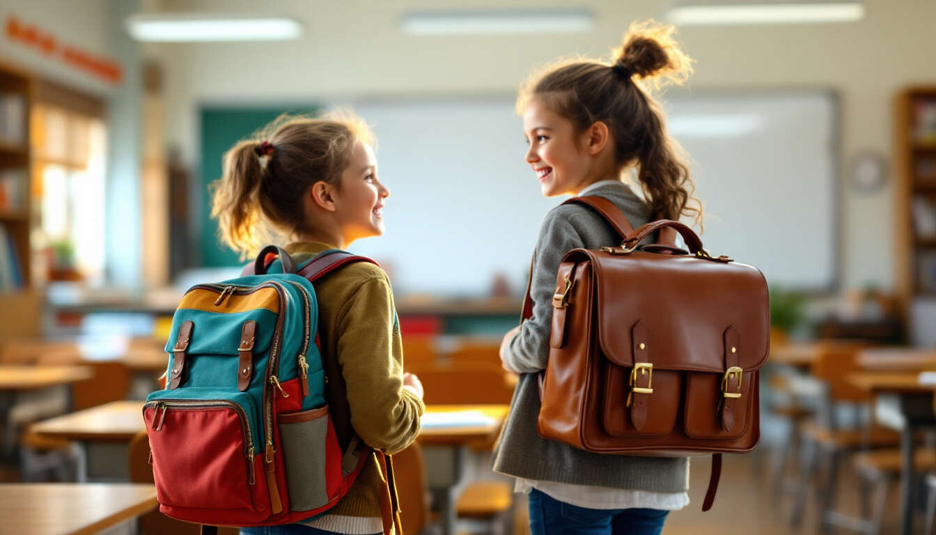 Sac à dos ou cartable : quelle est la différence ?
