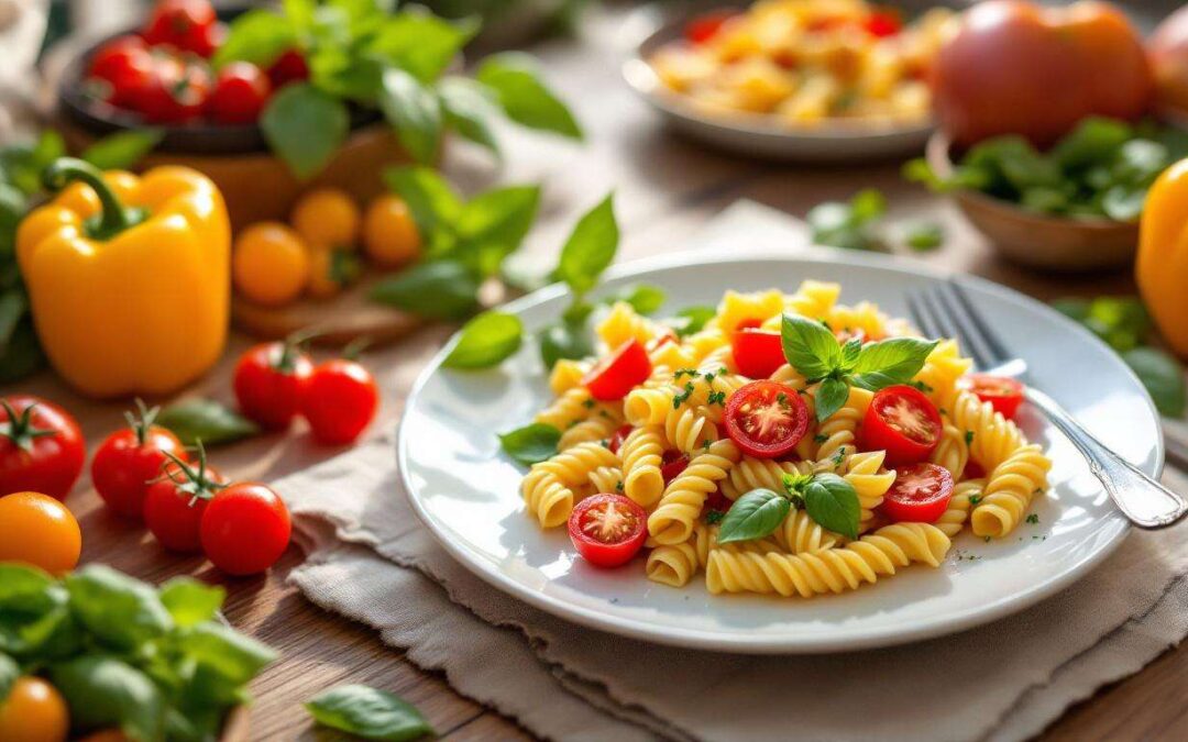 Recette de fusilli du jardin : un plat familial savoureux