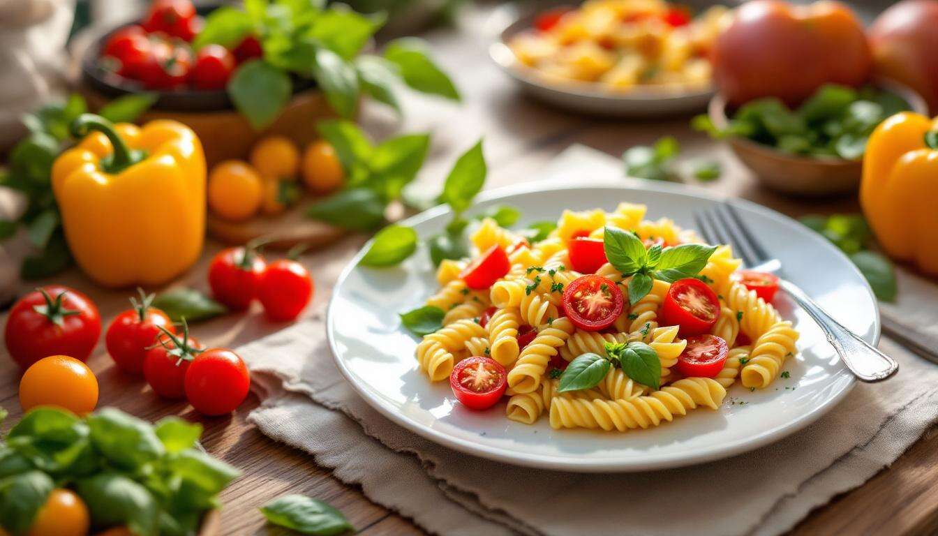Recette de fusilli du jardin : un plat familial savoureux