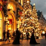 Vitrines et Sapin de Noël 2025 : inauguration aux Galeries Lafayette avec Clara Luciani