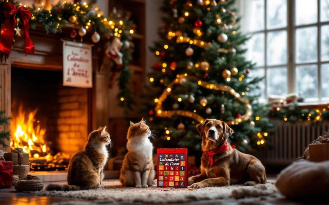 Calendrier de l’Avent pour chiens et chats : idées originales