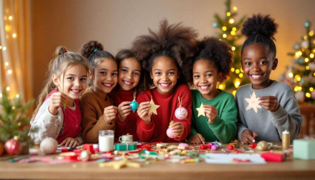 Activités manuelles de Noël pour les enfants : idées créatives