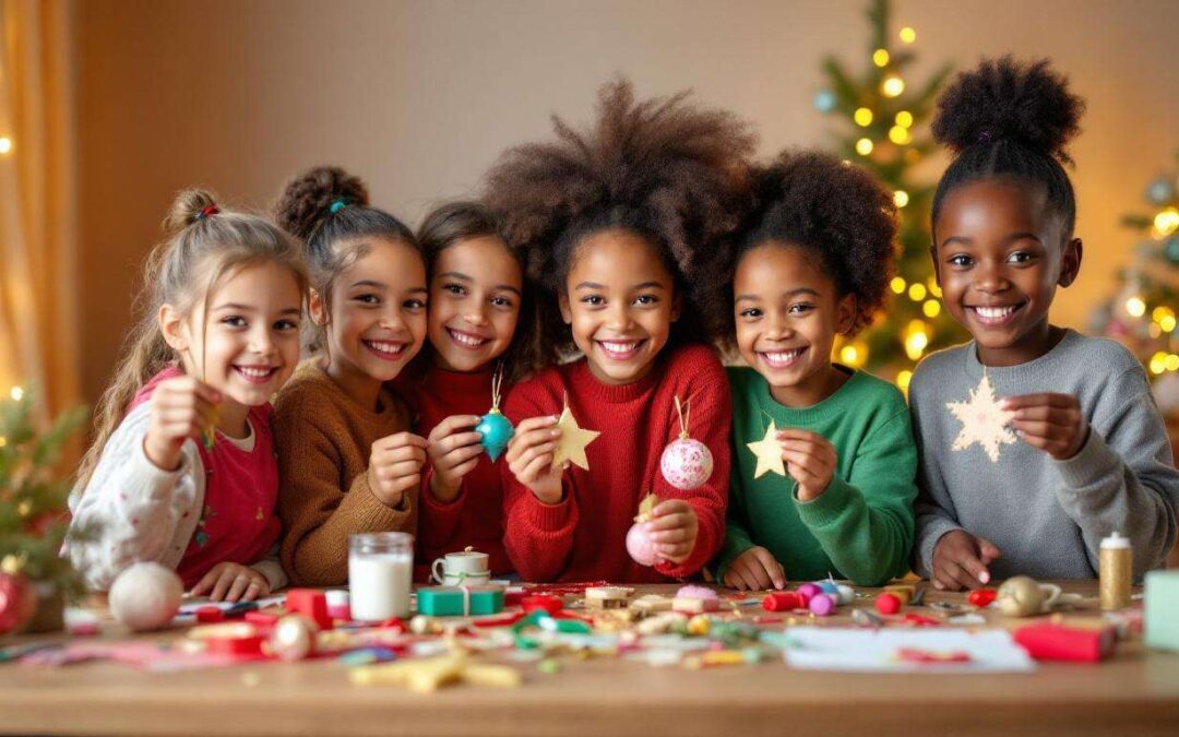 Activités manuelles de Noël pour les enfants : idées créatives