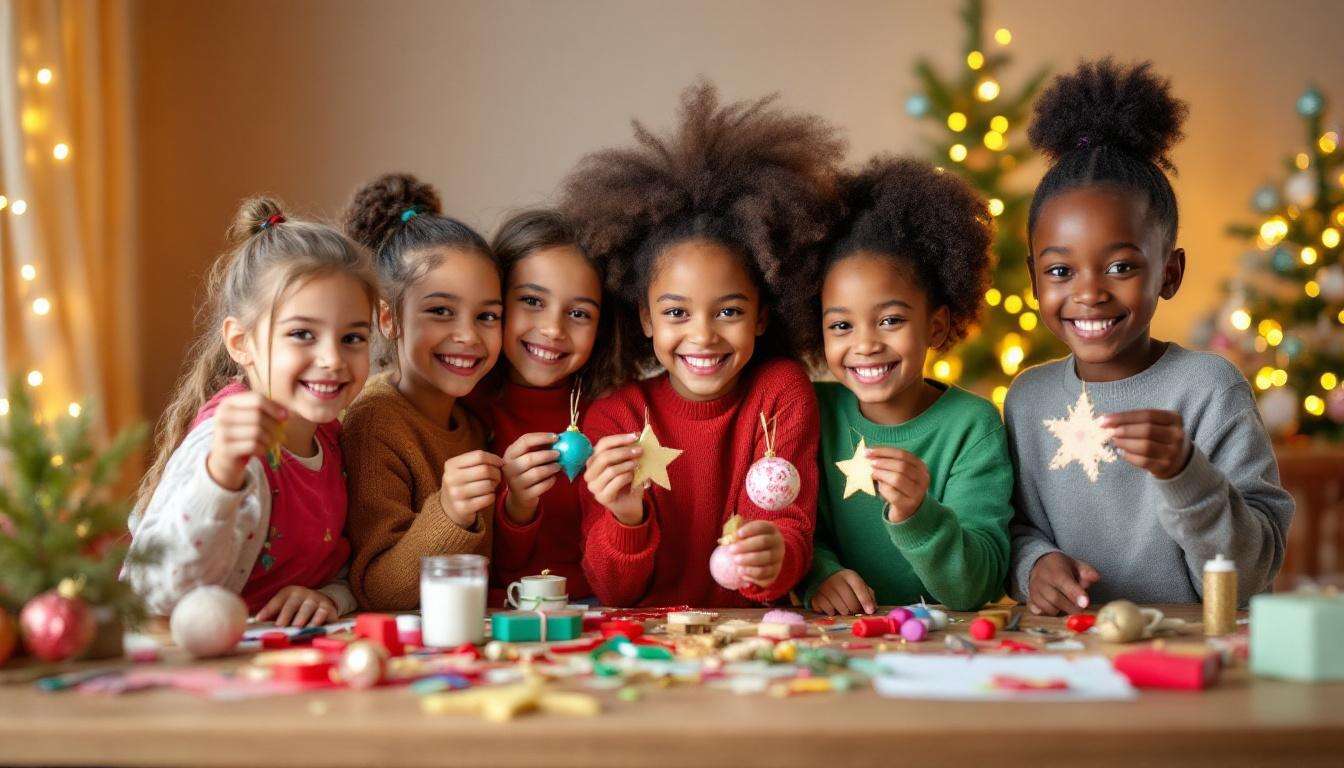 Activités manuelles de Noël pour les enfants : idées créatives