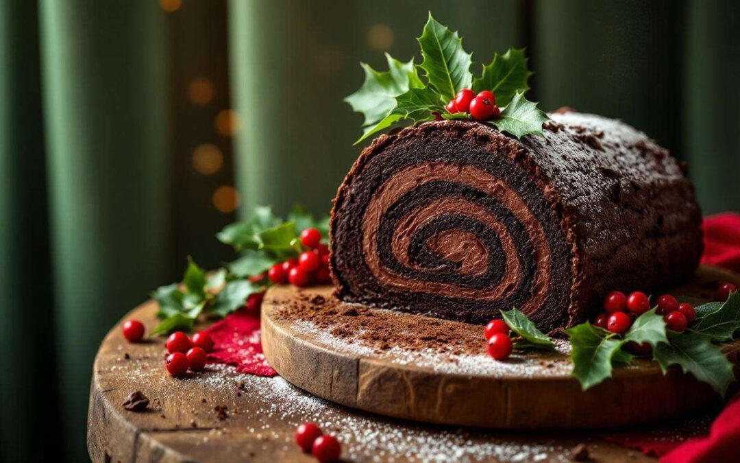 Recettes de bûches de Noël faciles