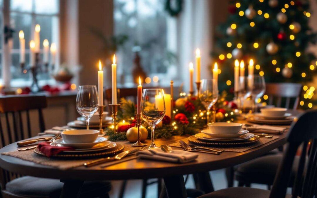 5 idées pour une ambiance réussie au repas de Noël