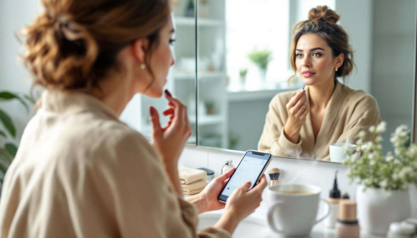 Routine Beauté Quotidienne des Femmes Débordées