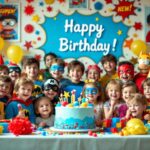 Anniversaire thème dessins animés ou bandes dessinées : idées originales