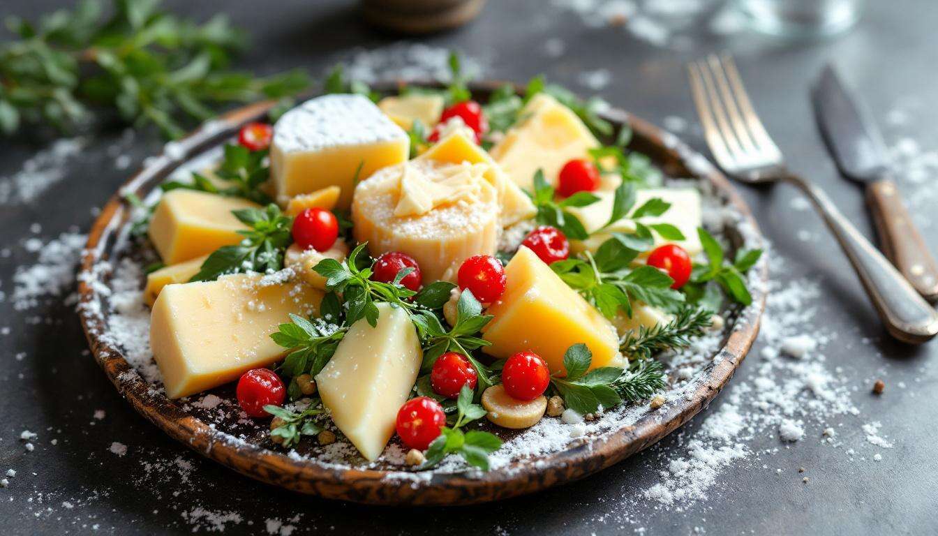 Salades hivernales : 5 idées gourmandes au fromage