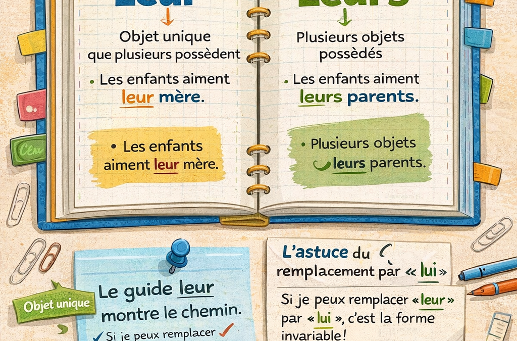 Leur ou Leurs : comment faire la différence en Français ?