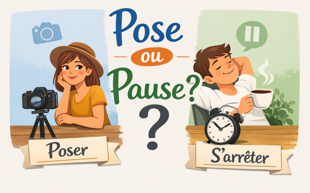 Pose ou pause en français : quelle orthographe utiliser ?