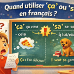 utiliser 'ça' ou 'sa' en français