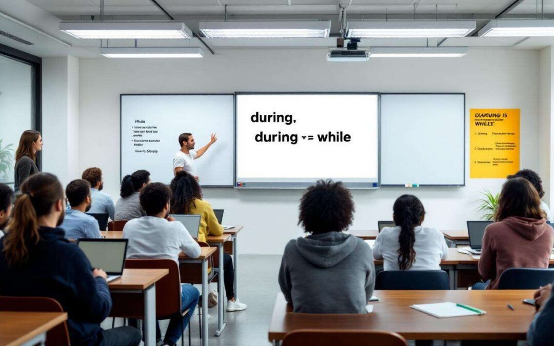 Différence entre « During » et « While » en Anglais