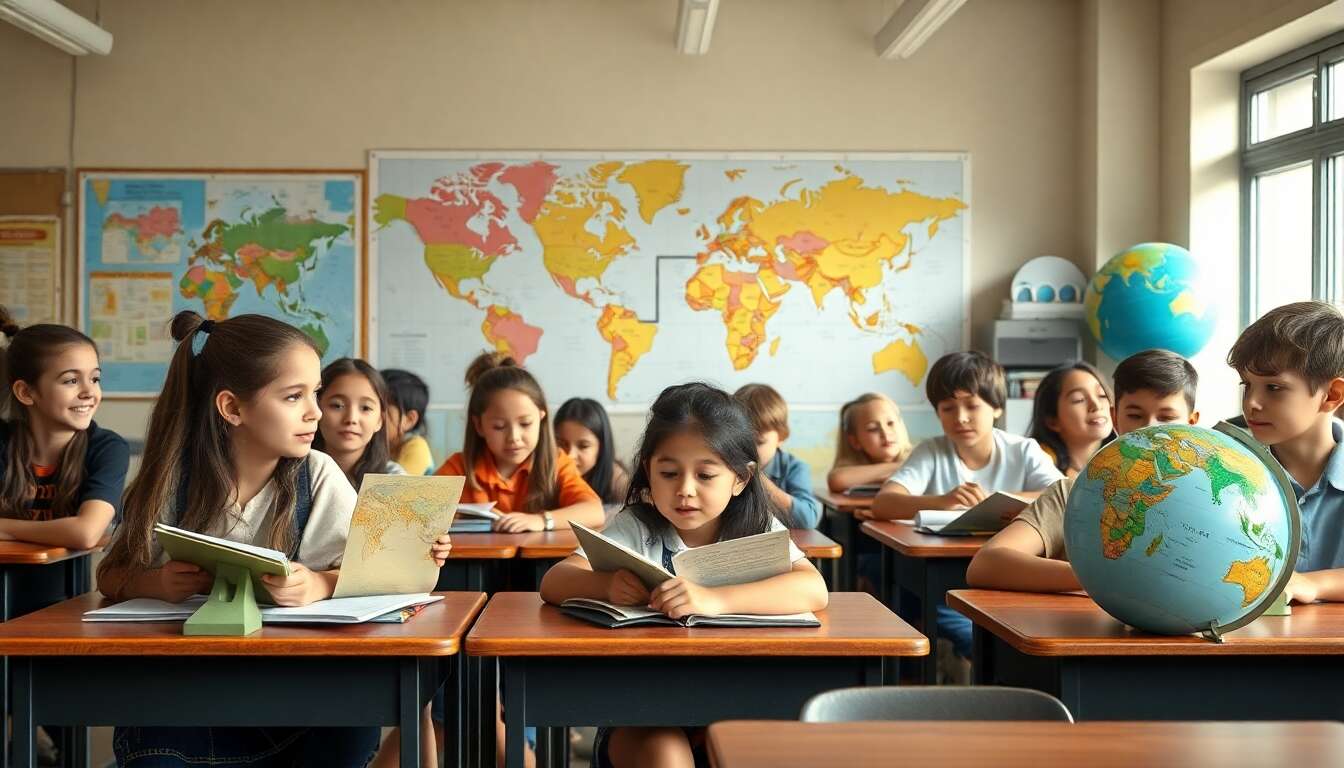 Programme de 6ème : histoire et Géographie